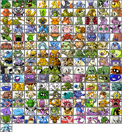 pikachu, eevee, charizard, gengar, bulbasaur, and 146 more (pokemon and 1 more) drawn by ken_(forte)