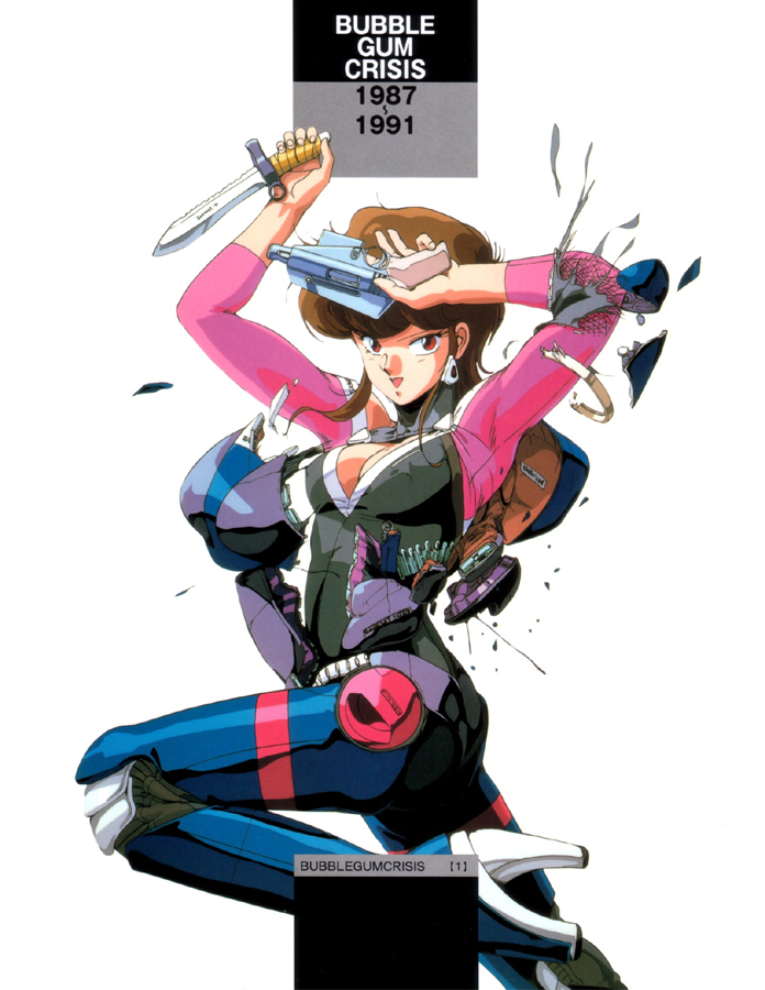 priscilla asagiri (bubblegum crisis) drawn by sonoda_ken'ichi