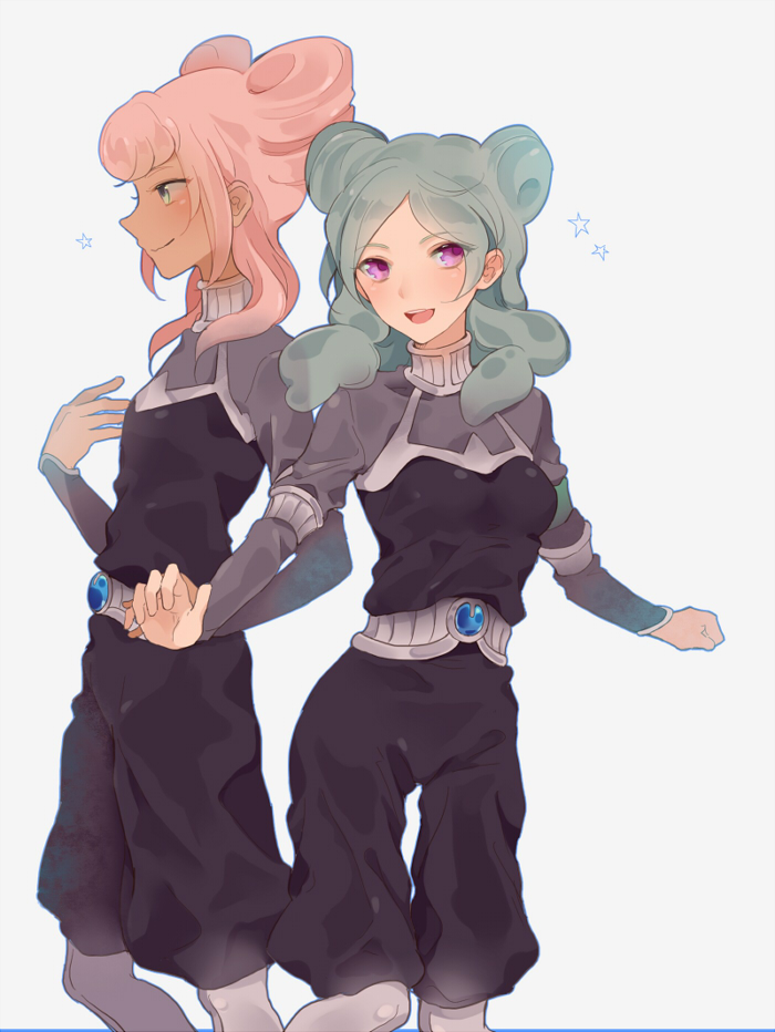 beta and orca (inazuma eleven and 2 more) drawn by ediblepanda