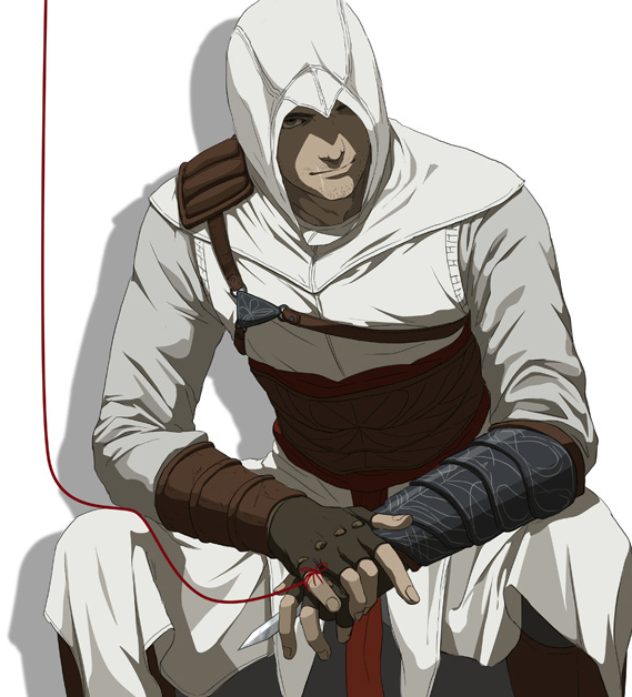 altair ibn la-ahad (assassin's creed) drawn by gb_(doubleleaf)