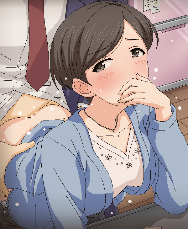 sasaki chie's mother (idolmaster and 1 more) drawn by tomu_(tomubobu)