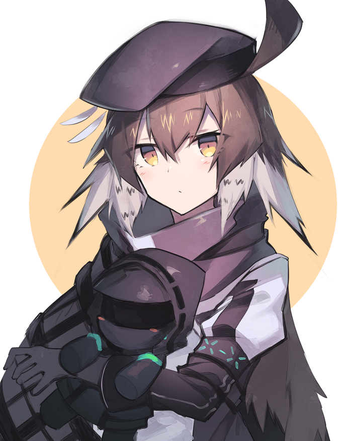 doctor and plume (arknights) drawn by sasa_onigiri