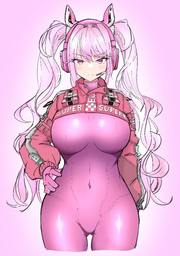 alice (goddess of victory: nikke) drawn by wagashi_(pixiv_24590582)