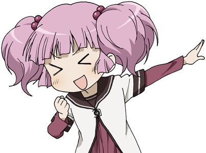 yoshikawa chinatsu (yuruyuri) drawn by maso_(ascii_art)