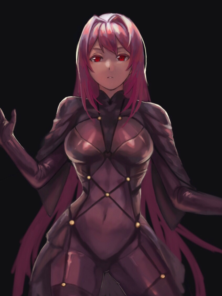 scathach (fate and 1 more) drawn by sinstyx