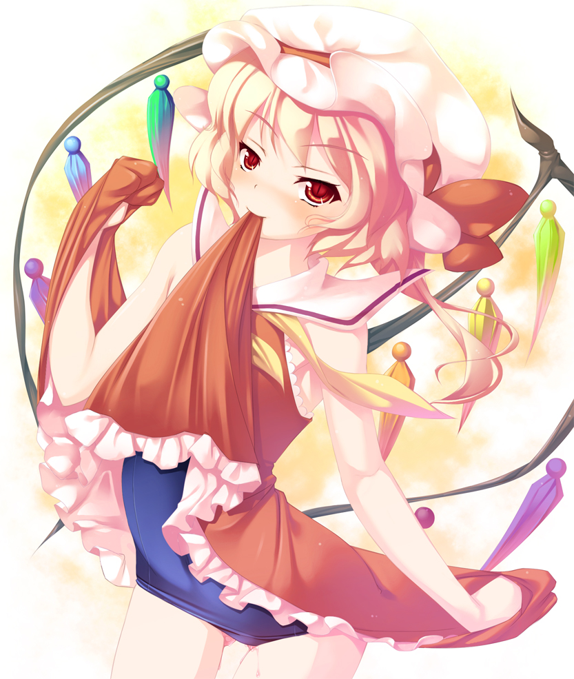 flandre scarlet (touhou) drawn by ichio