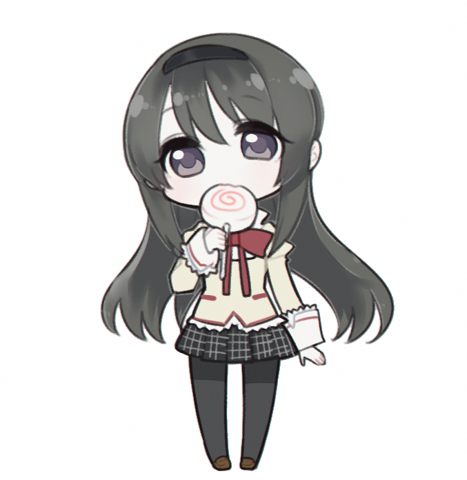 akemi homura (mahou shoujo madoka magica) drawn by fc_(efushii)