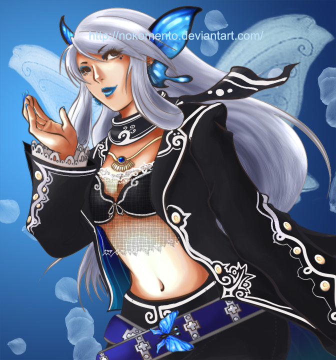 luise meyrink (the king of fighters) drawn by nokomento