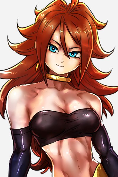 android 21 (dragon ball and 1 more) drawn by kemachiku