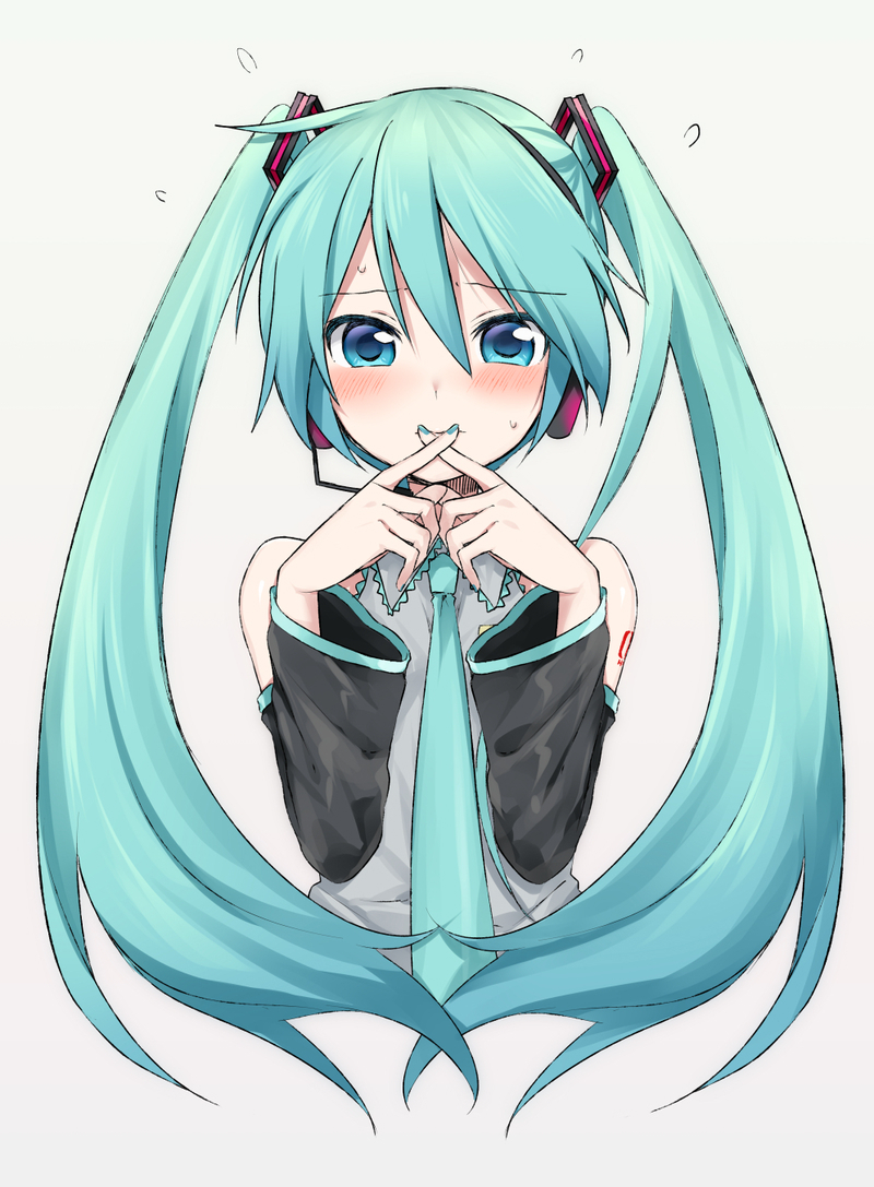 hatsune miku (vocaloid) drawn by sudachi_(calendar)