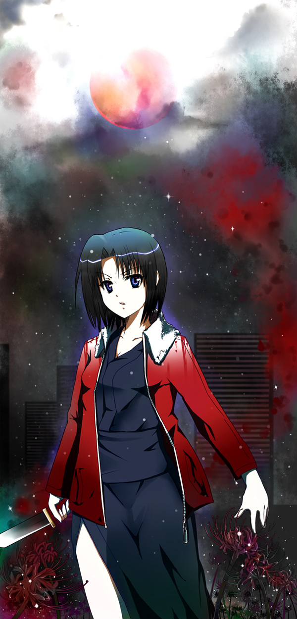 ryougi shiki (kara no kyoukai) drawn by u-1_(suzumiyaharuhi_saikou)