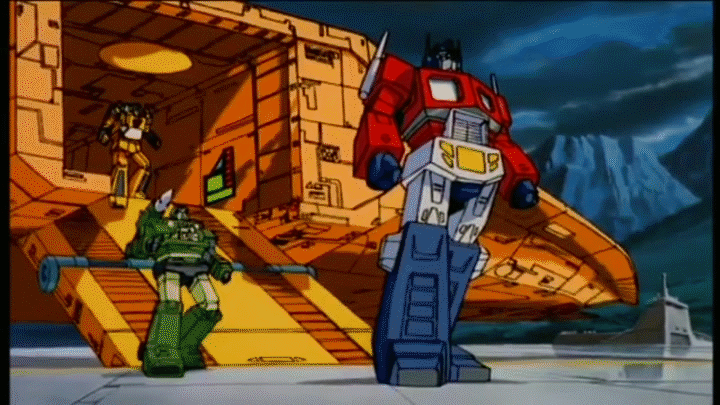optimus prime, hound, and sunstreaker (transformers and 1 more)