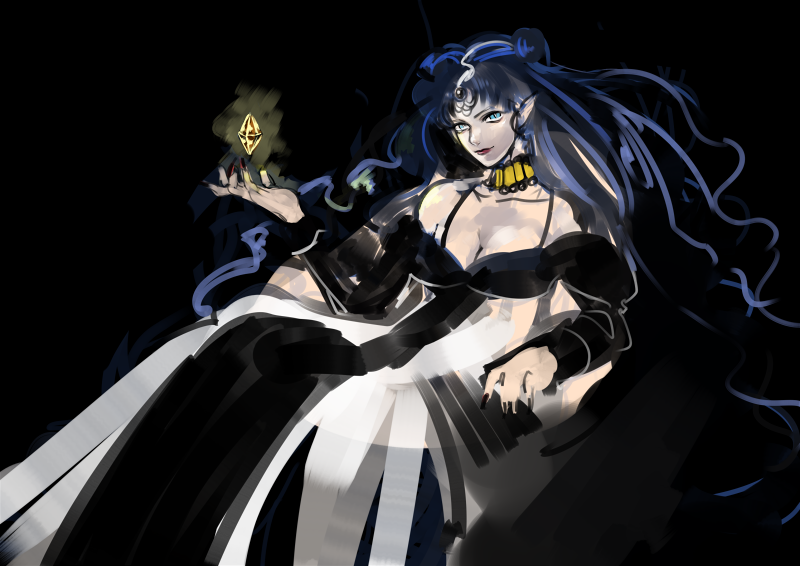 nehelenia (bishoujo senshi sailor moon and 1 more) drawn by kyykttk
