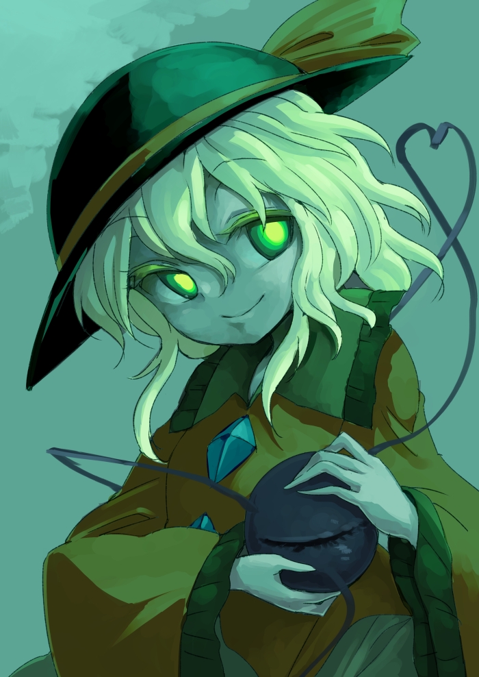 komeiji koishi (touhou) drawn by harusame_(unmei_no_ikasumi)