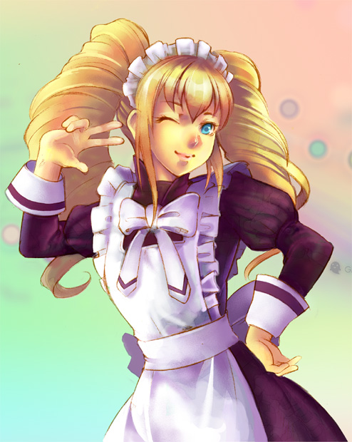 yuni (bemani and 1 more) drawn by taka_(sanoujo358)