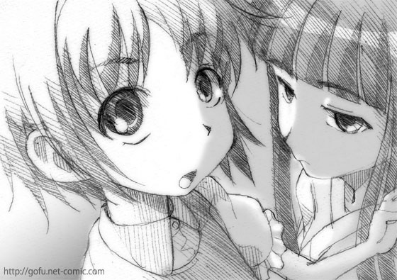 tsukuyomi komoe and himegami aisa (toaru majutsu no index and 1 more) drawn by gofu