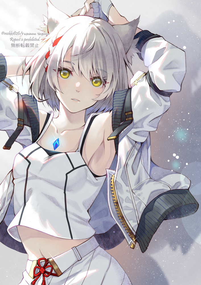mio (xenoblade chronicles and 1 more) drawn by fujishino_shikino