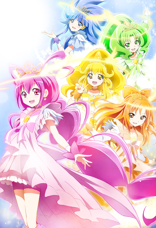 midorikawa nao, kise yayoi, aoki reika, hino akane, hoshizora miyuki, and 5 more (precure and 1 more) drawn by kakiuchi_itsuki
