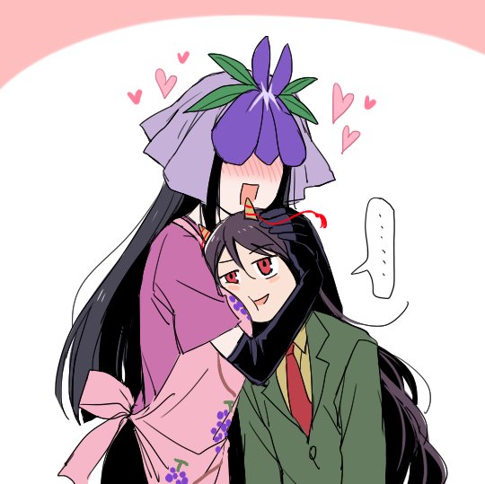 yomotsu hisami and nippaku zanmu (touhou) drawn by re_ghotion
