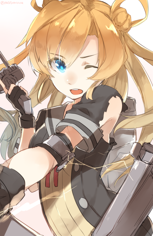 abukuma and abukuma kai ni (kantai collection) drawn by meru_(merumumu)