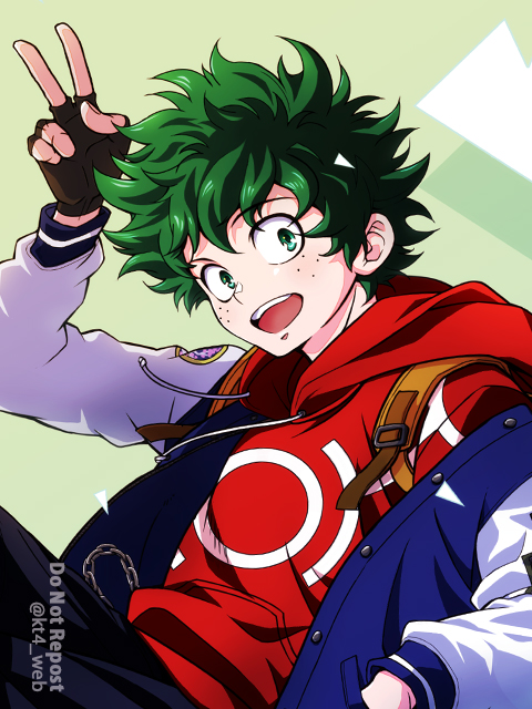 midoriya izuku (boku no hero academia) drawn by tsukuyomi_kou