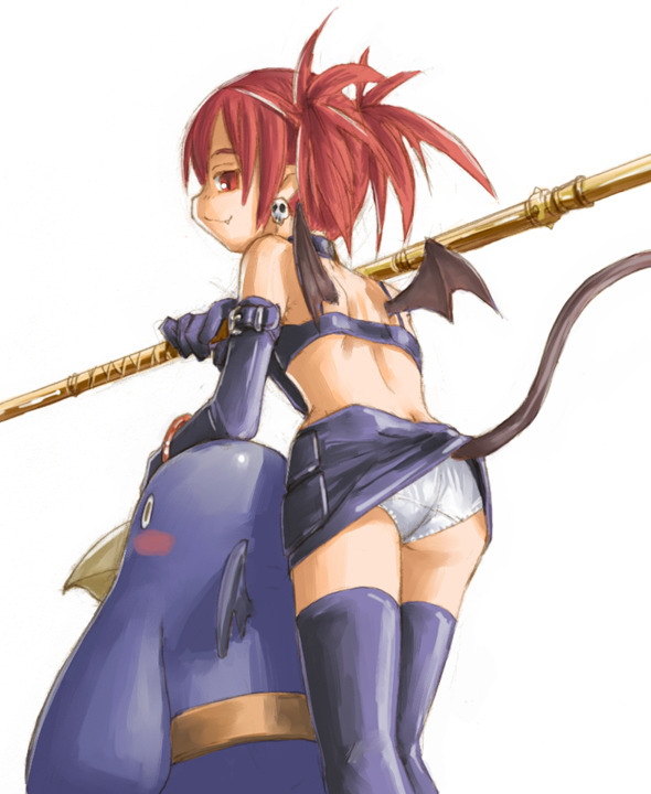 etna and prinny (disgaea and 1 more) drawn by kasuga_yukihito