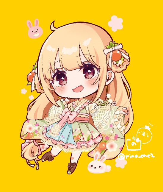 futaba anzu (idolmaster and 2 more) drawn by rino_cnc