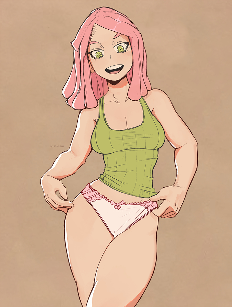 hatsume mei (boku no hero academia) drawn by lit_silium