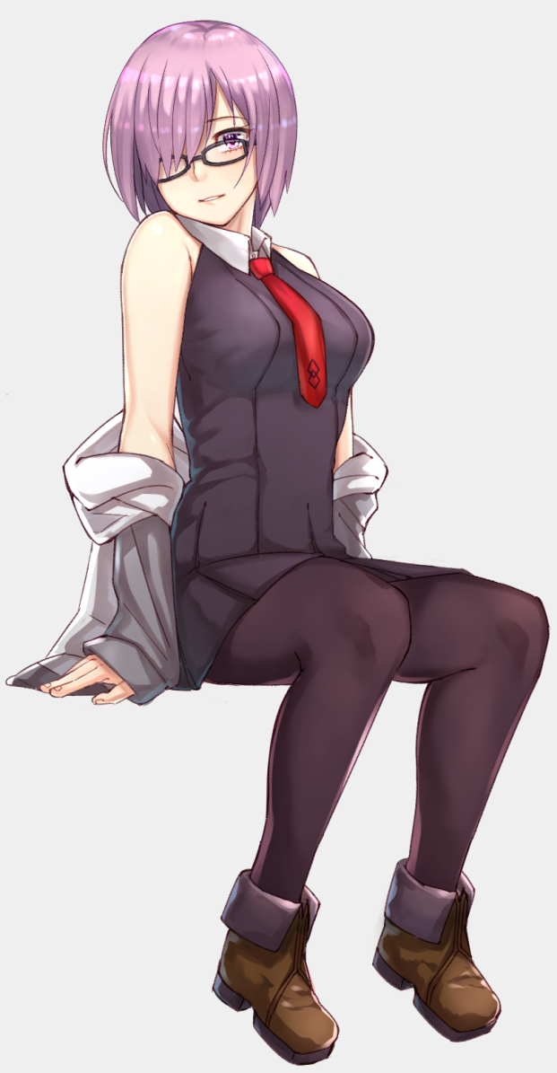 mash kyrielight (fate and 1 more) drawn by michihasu