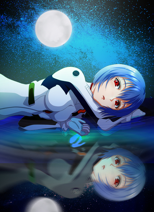 ayanami rei (neon genesis evangelion and 1 more) drawn by fe_(12141978)