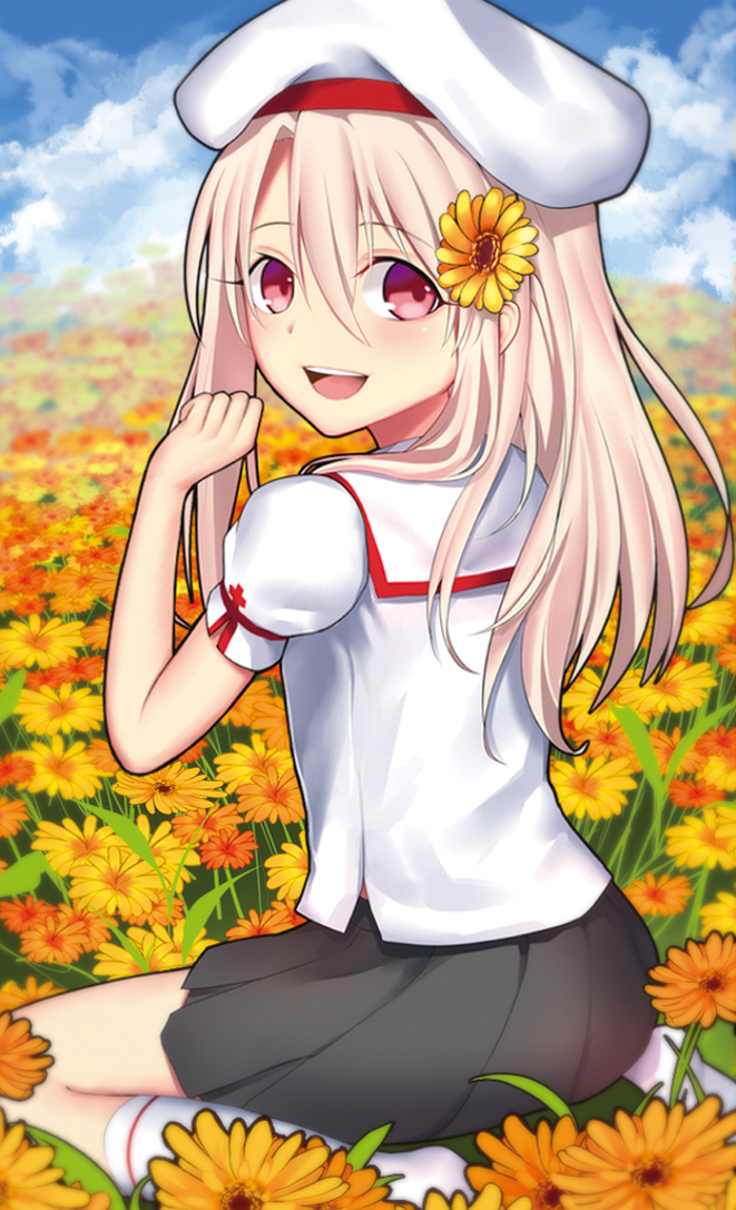 illyasviel von einzbern (fate and 1 more) drawn by kuraka