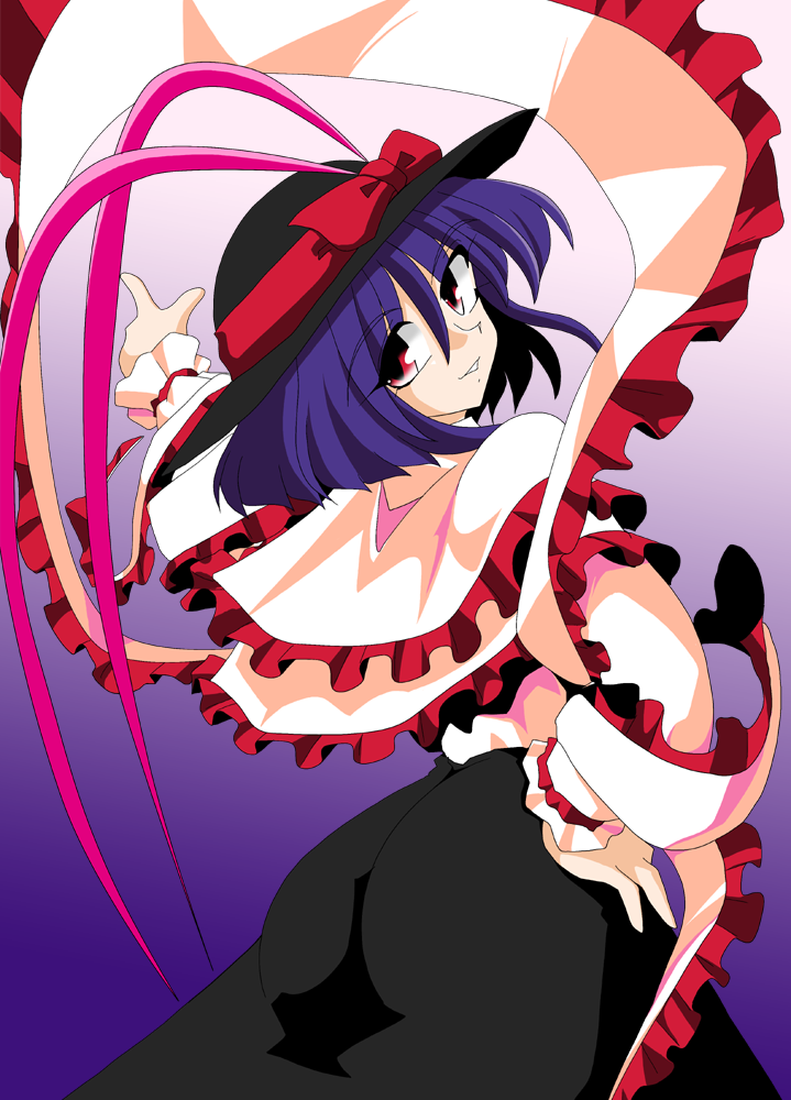 nagae iku (touhou and 1 more) drawn by kieyza