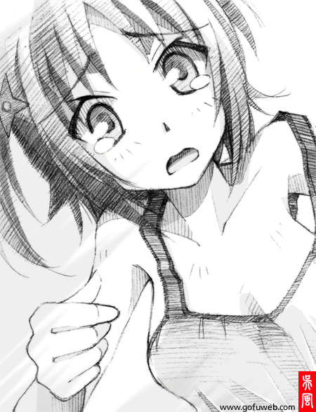 yoshida yuki (kore wa zombie desu ka?) drawn by gofu