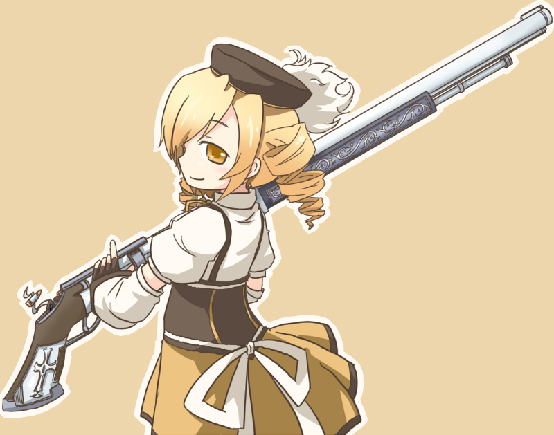 tomoe mami (mahou shoujo madoka magica) drawn by tamute_(2580rs)