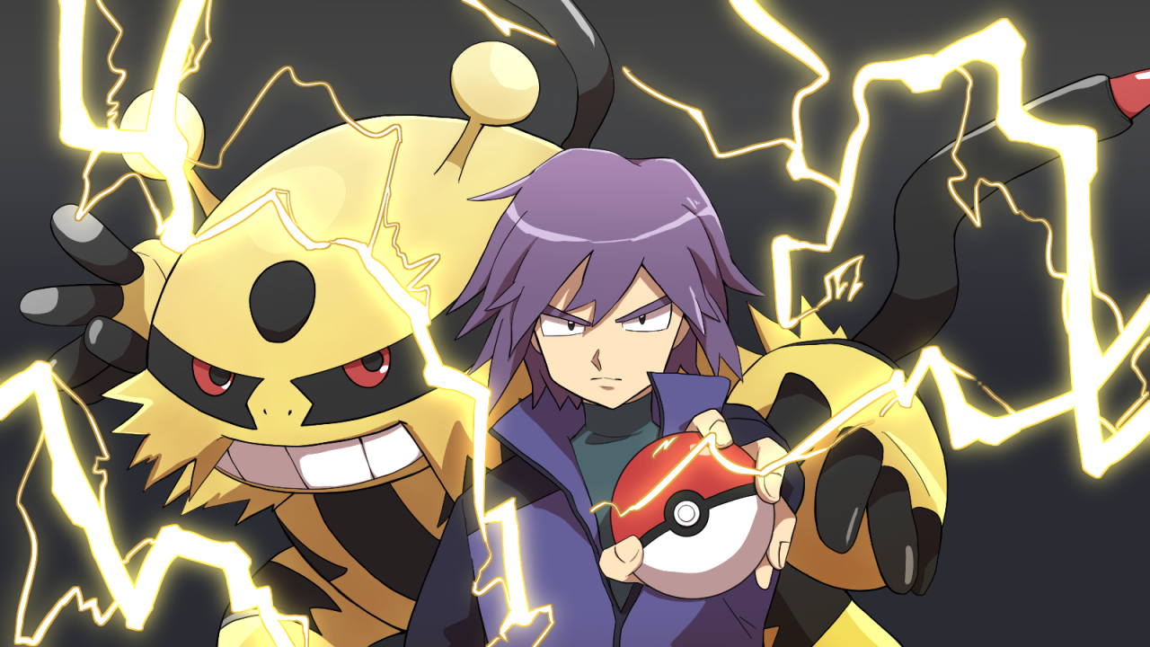 paul and electivire (pokemon and 2 more) drawn by shi_(yxyy4723) | Danbooru