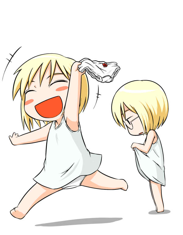 erica hartmann and ursula hartmann (world witches series and 2 more) drawn by takanaga_kouhei