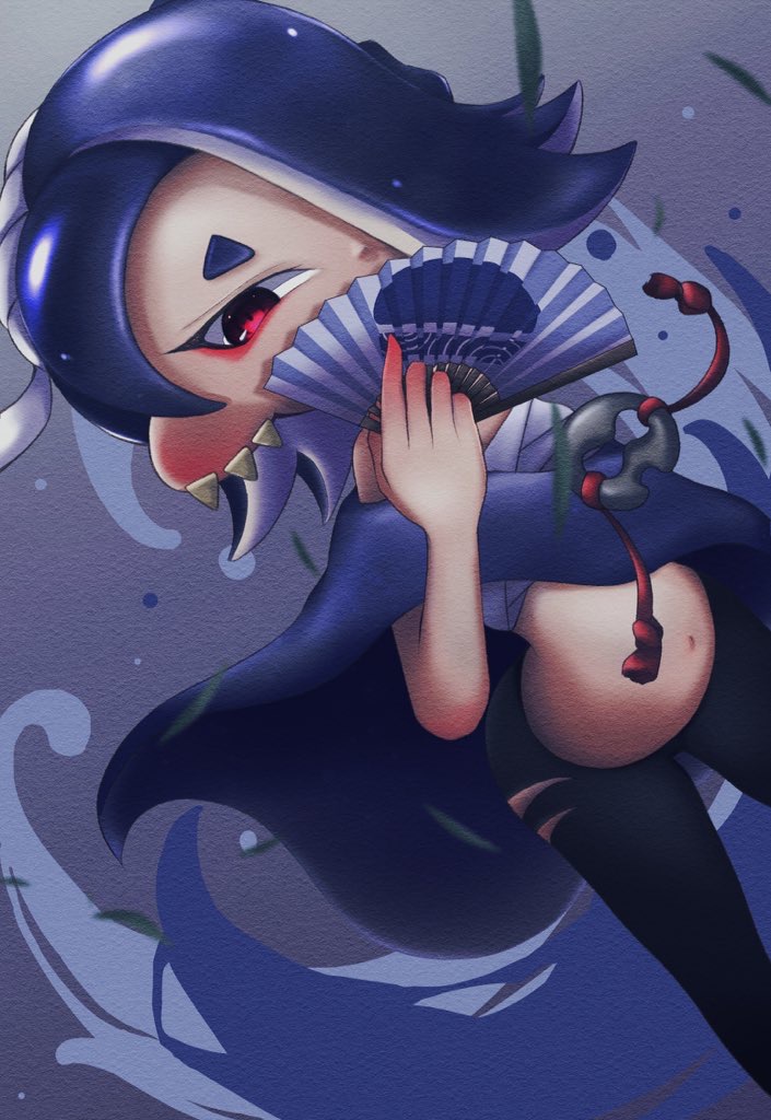 shiver (splatoon and 1 more) drawn by kingyo_(fullmetal-alchemist0723)