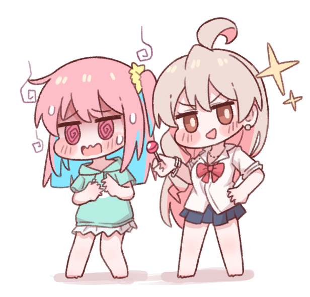 oyama mahiro and hozuki kaede (onii-chan wa oshimai!) drawn by m1ch