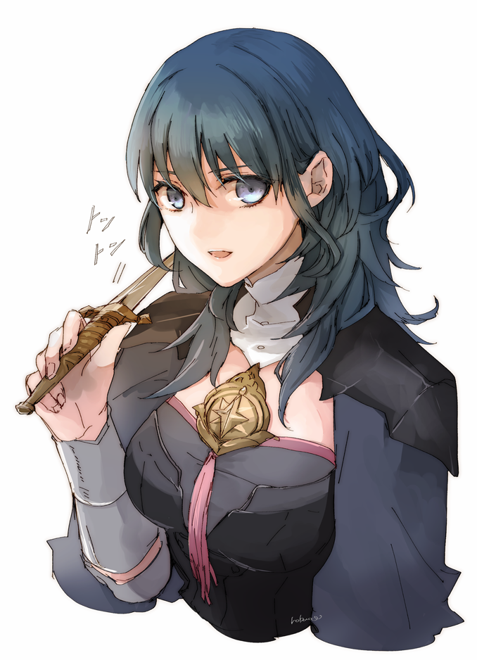 byleth and byleth (fire emblem and 1 more) drawn by robaco