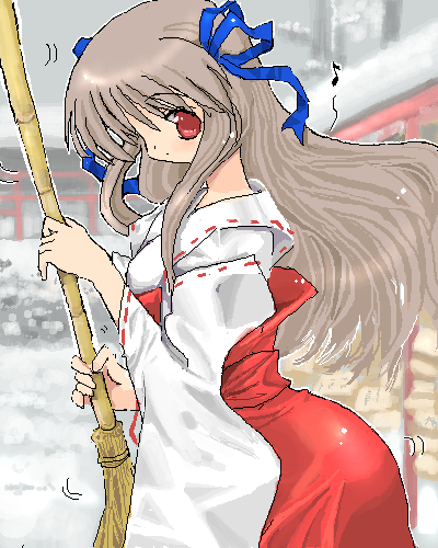 toono minagi (air) drawn by toshi_(little-fluffy-cloud)