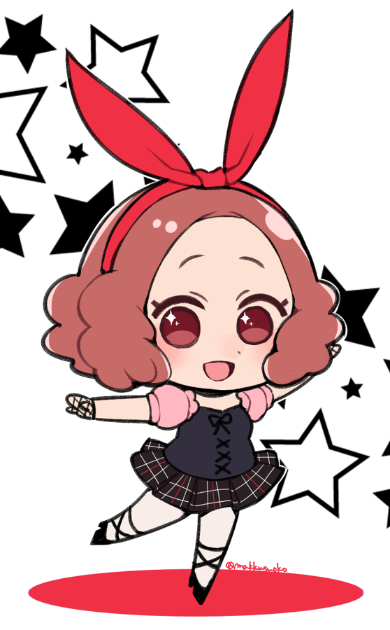 okumura haru (persona and 3 more) drawn by do_m_kaeru
