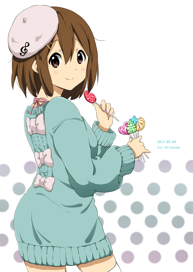 hirasawa yui (k-on!) drawn by ragho_no_erika
