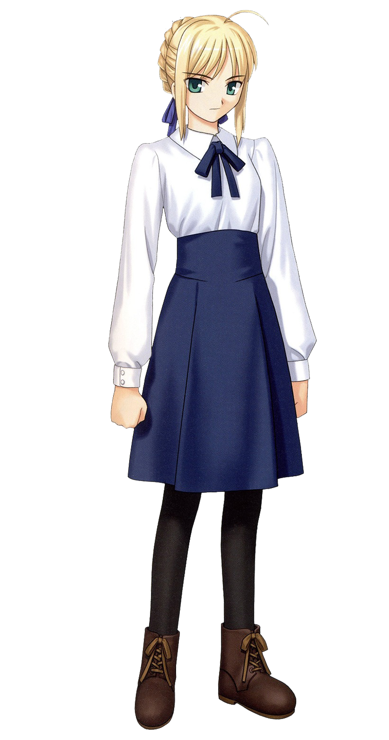 artoria pendragon and saber (fate and 1 more) drawn by takeuchi_takashi