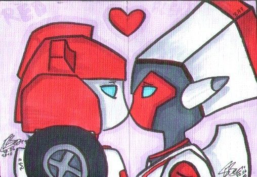 red alert (transformers and 1 more) drawn by bittersweetdrug