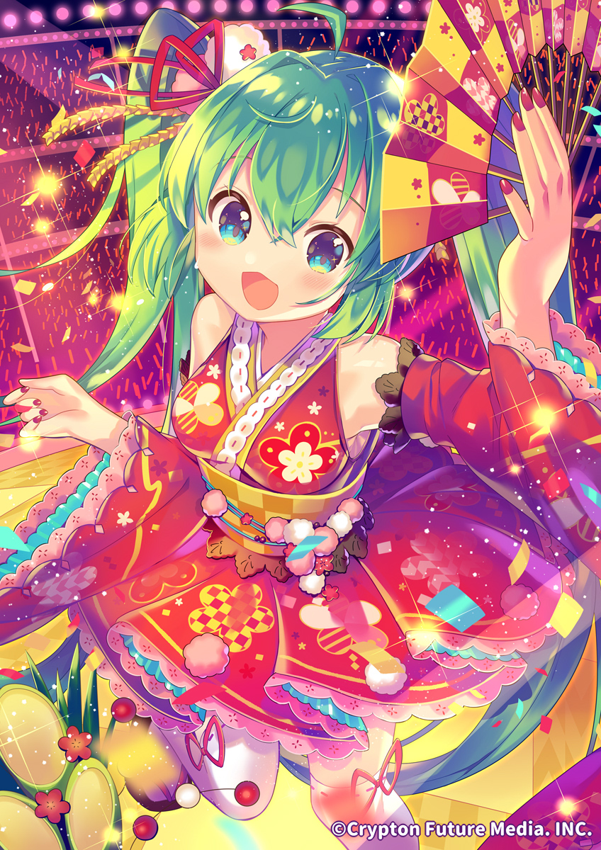 hatsune miku (vocaloid and 1 more) drawn by ikari_(aor3507)