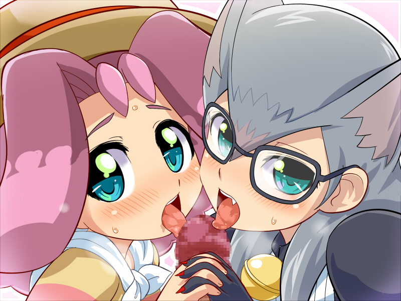 cathy and dog (yu-gi-oh! and 1 more) drawn by konpeto