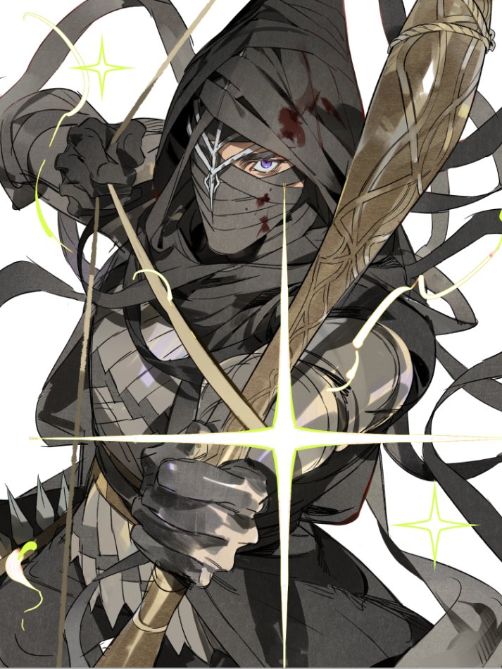 ironeye (elden ring and 1 more) drawn by genichiro_cute