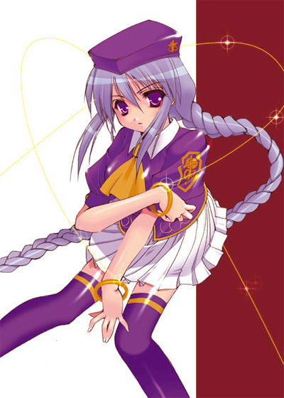sion eltnam and sion eltnam atlasia (tsukihime and 1 more) drawn by minato_hiromu