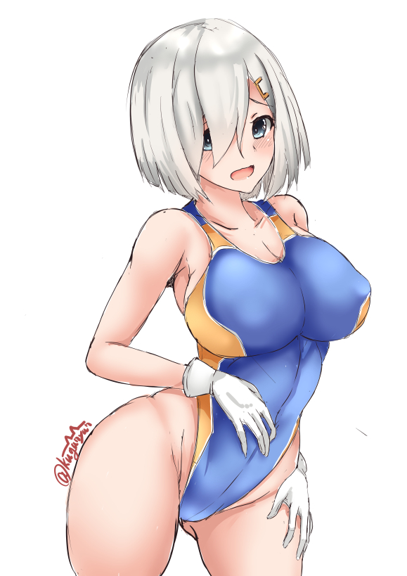 hamakaze (kantai collection) drawn by kuga_zankurou