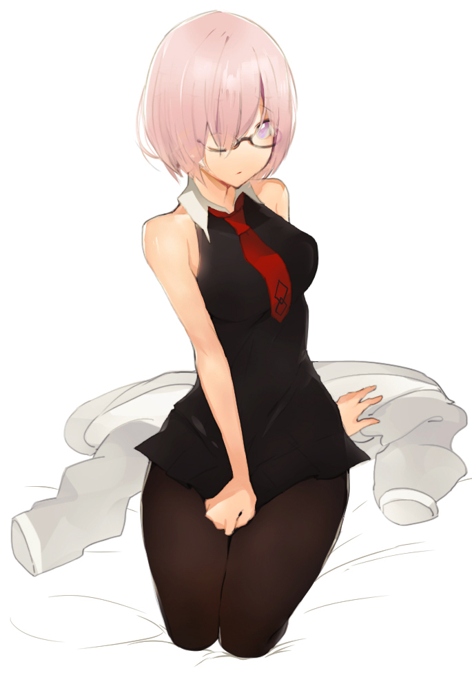 mash kyrielight (fate and 1 more) drawn by peanutc